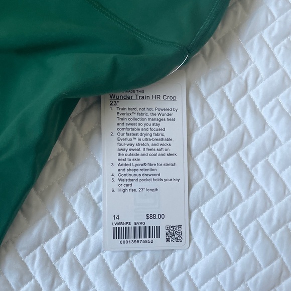 lululemon Wunder Train HR Crop 23” leggings - Picture 2 of 3